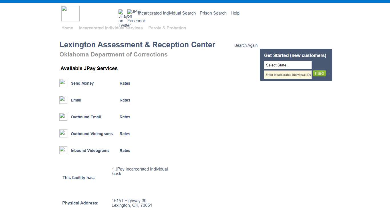 Lexington Assessment & Reception Center